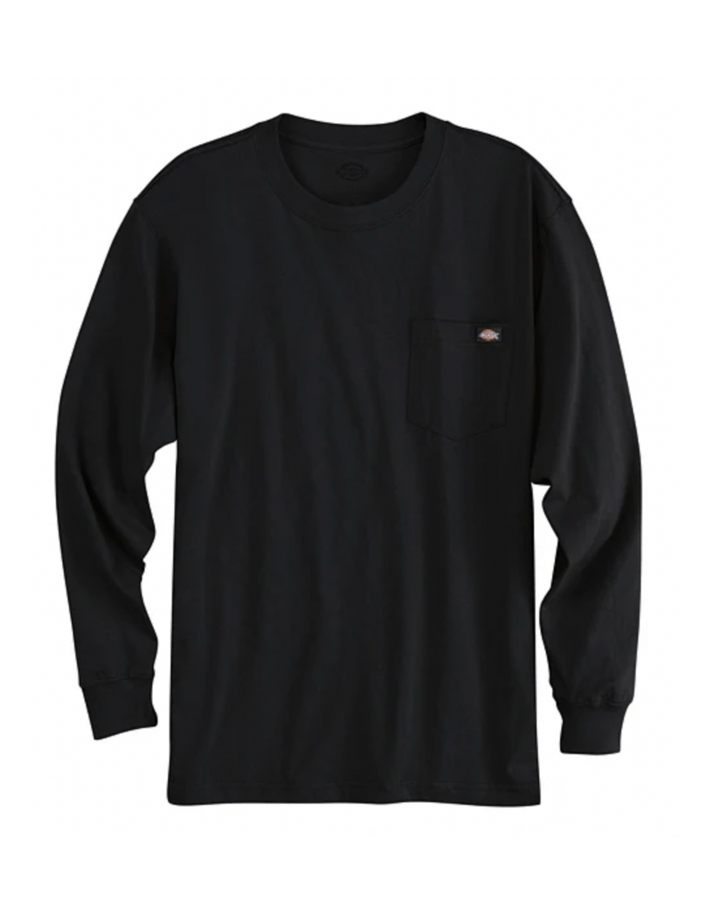 Dickies Long Sleeve Heavyweight Pocket Shirt (Black)