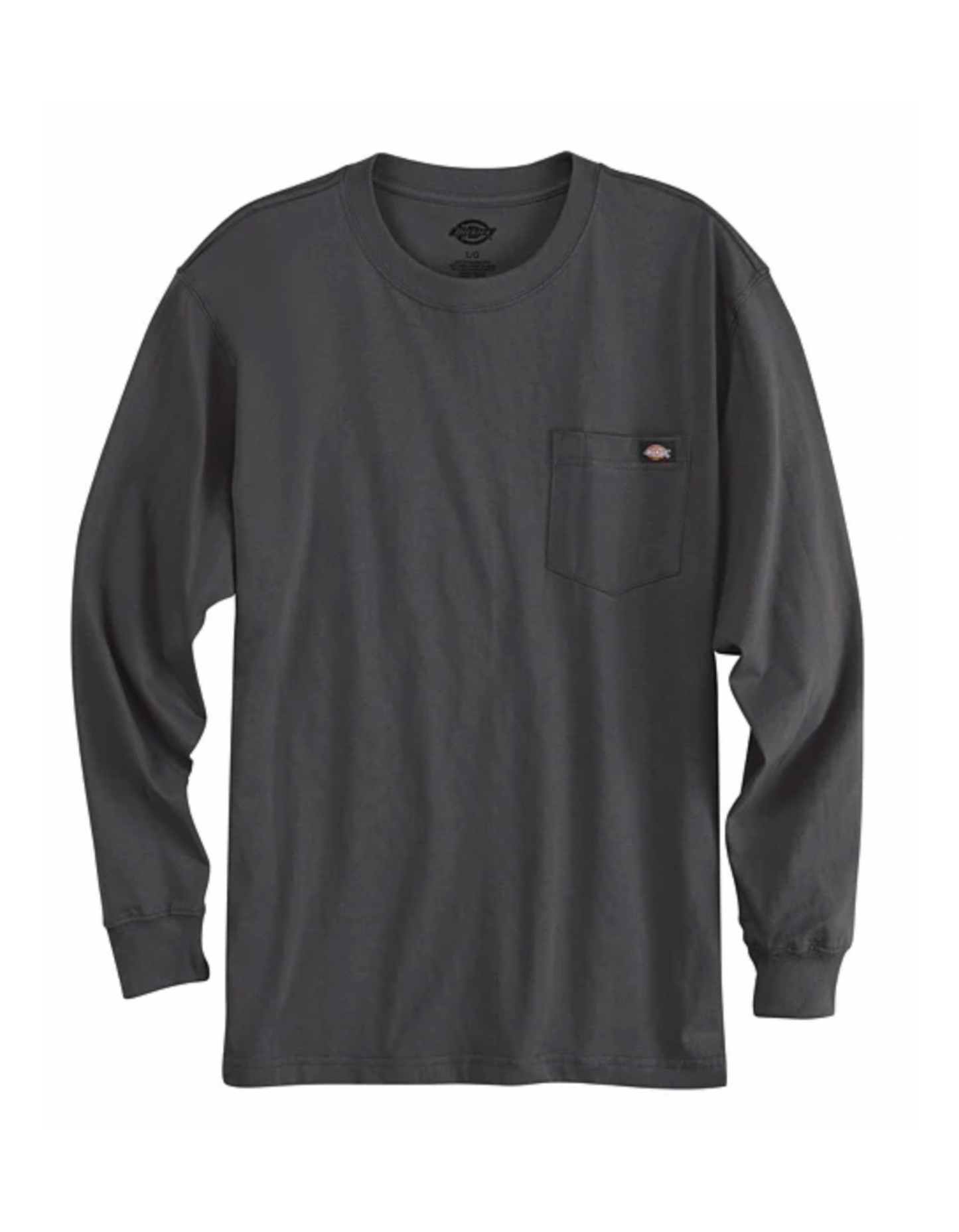 Dickies Long Sleeve Heavyweight Pocket Shirt (Charcoal Grey)