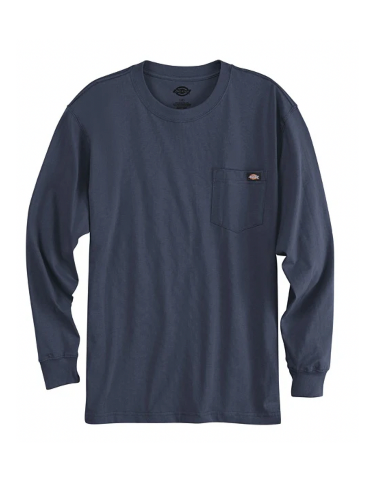 Dickies Long Sleeve Heavyweight Pocket Shirt (Navy)