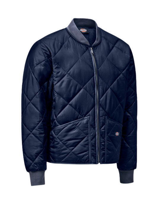 Dickies Diamond Quilted Jacket (Dark Navy)