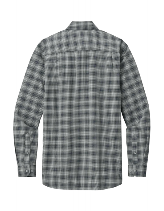 Carhartt Plaid Long Sleeve Shirt (Steel/Navy)