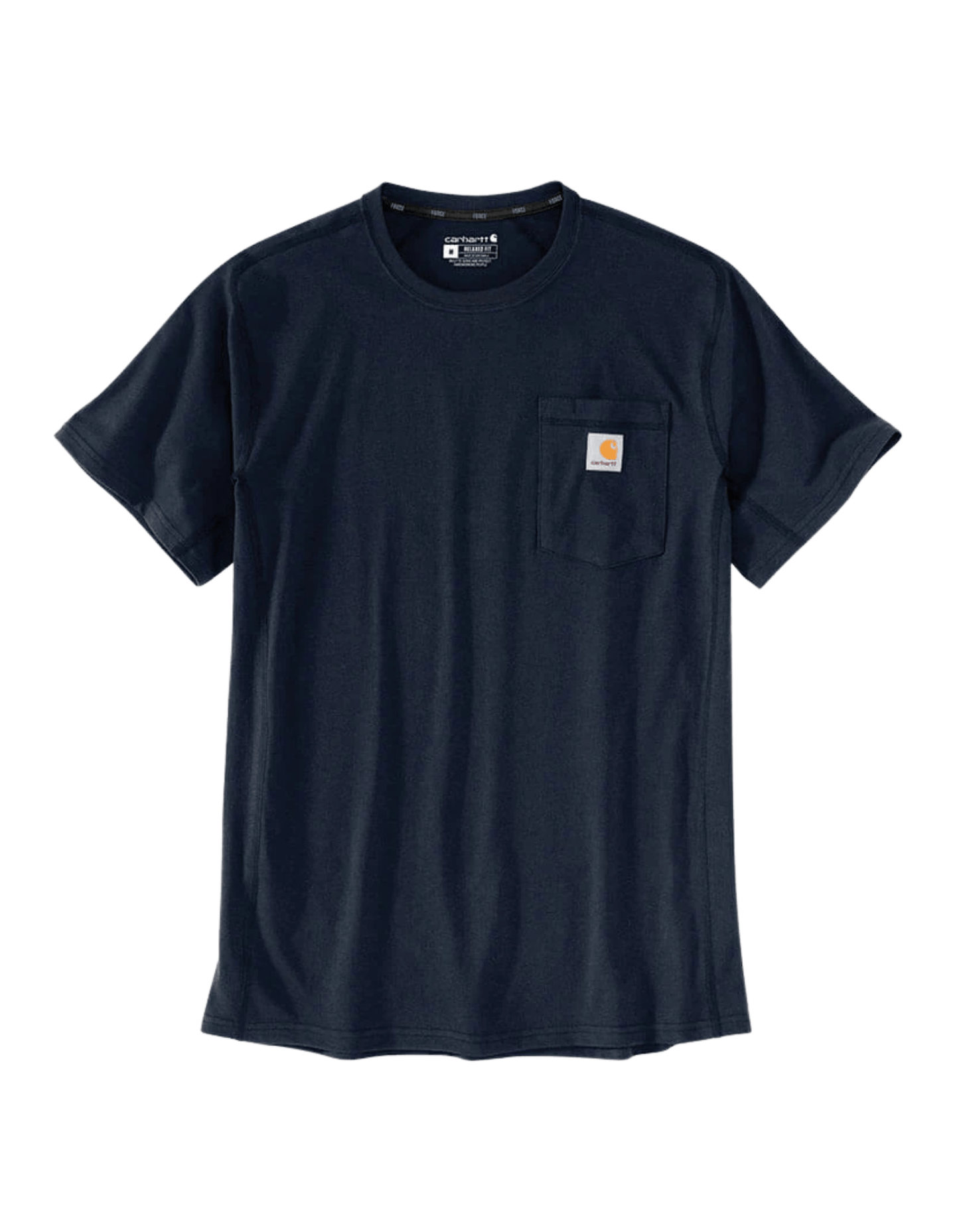 Carhartt Force Pocket T Shirt (Navy) - City of Bulls Clothing & Apparel -