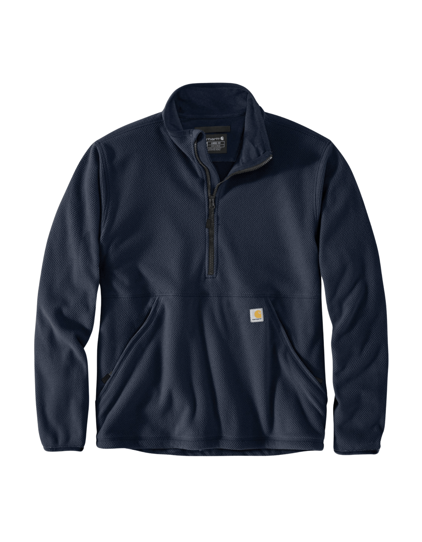 Carhartt Half Zip Fleece Pullover (Heather Grey) - City of Bulls Clothing & Apparel -