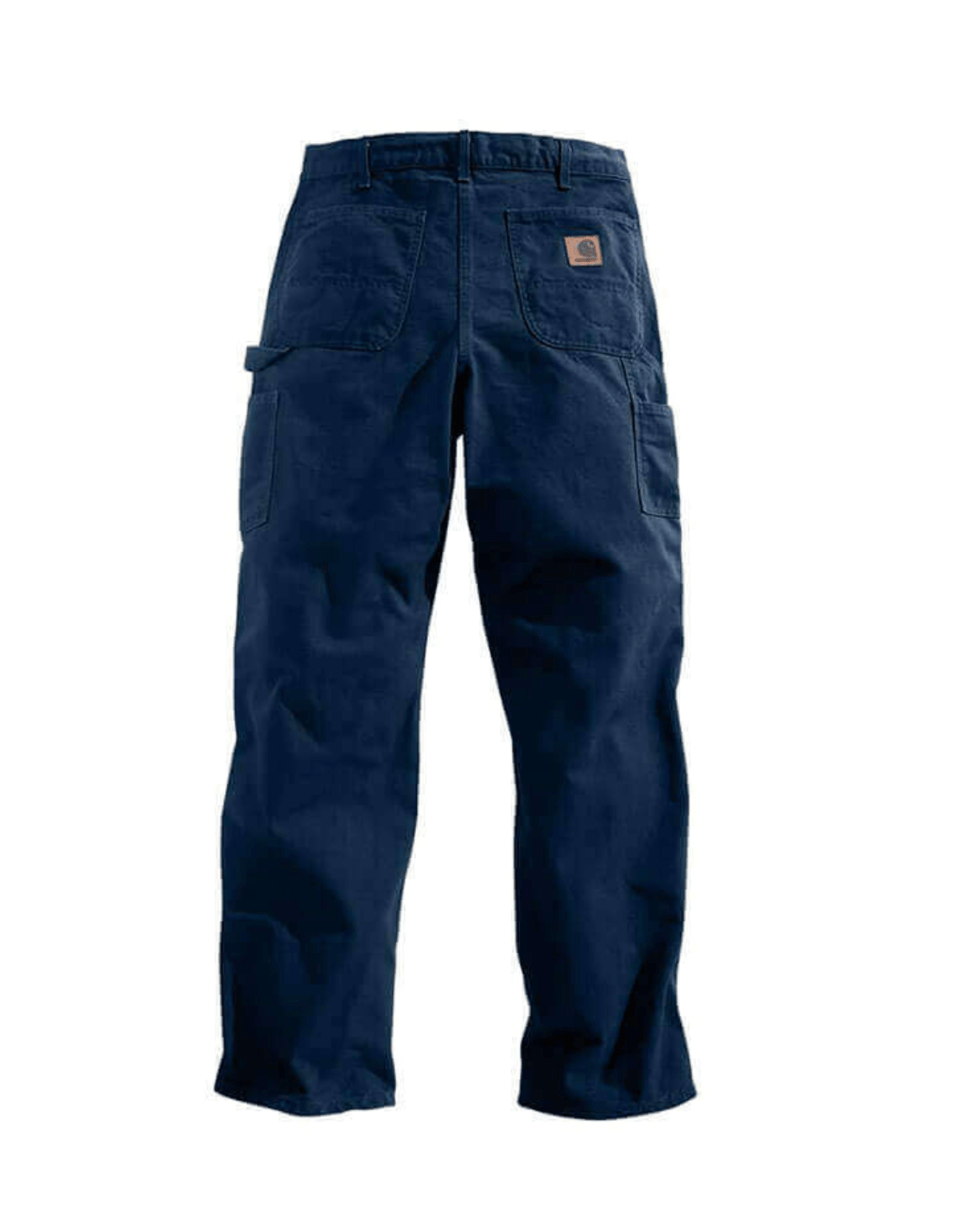 Loose Fit Canvas Utility Work Pants (Navy) - City of Bulls Clothing & Apparel -