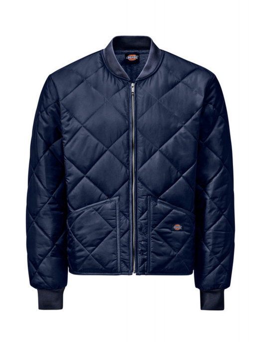 Dickies Diamond Quilted Jacket (Dark Navy)