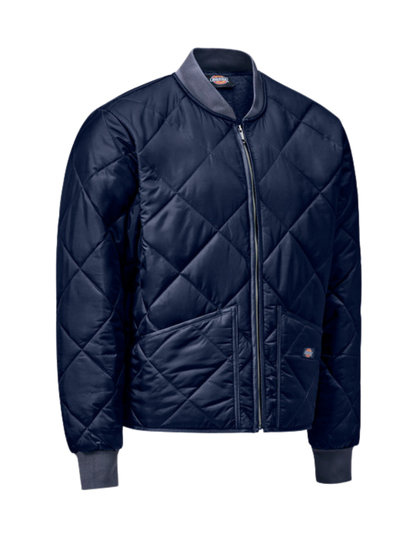 Dickies Diamond Quilted Jacket (Dark Navy)