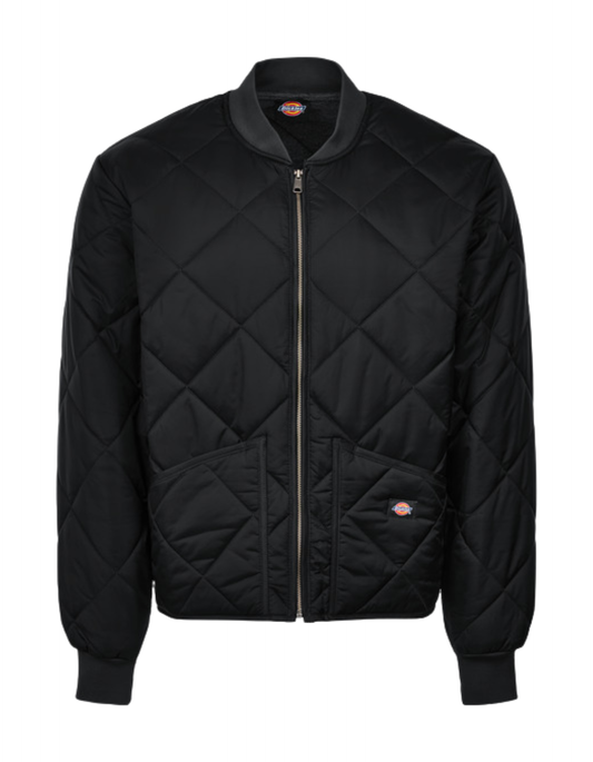 Dickies Diamond Quilted Jacket (Black)