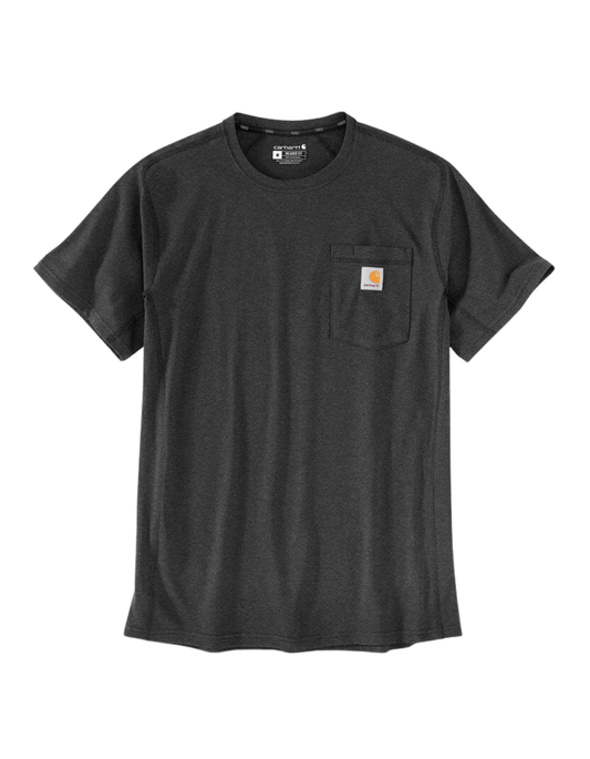 Carhartt Force Pocket T Shirt (Carbon Heather) - City of Bulls Clothing & Apparel - 