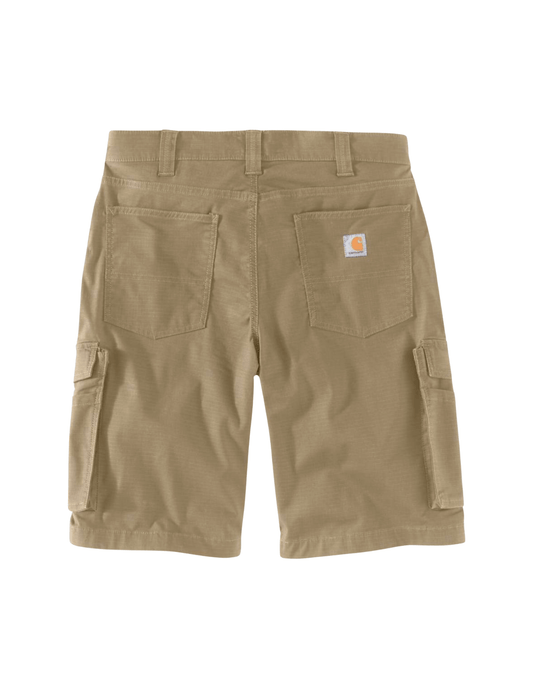 Carhartt Force Relaxed Fit Ripstop Cargo Short (Dark Khaki) - City of Bulls Clothing & Apparel - 