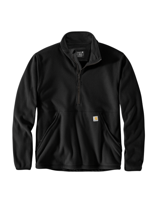 Carhartt Half Zip Fleece Pullover (Heather Grey) - City of Bulls Clothing & Apparel - 