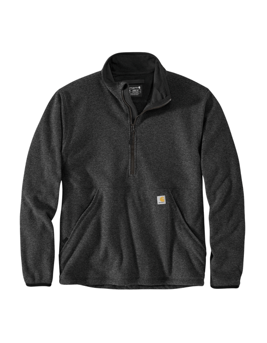 Carhartt Half Zip Fleece Pullover (Heather Grey) - City of Bulls Clothing & Apparel - 