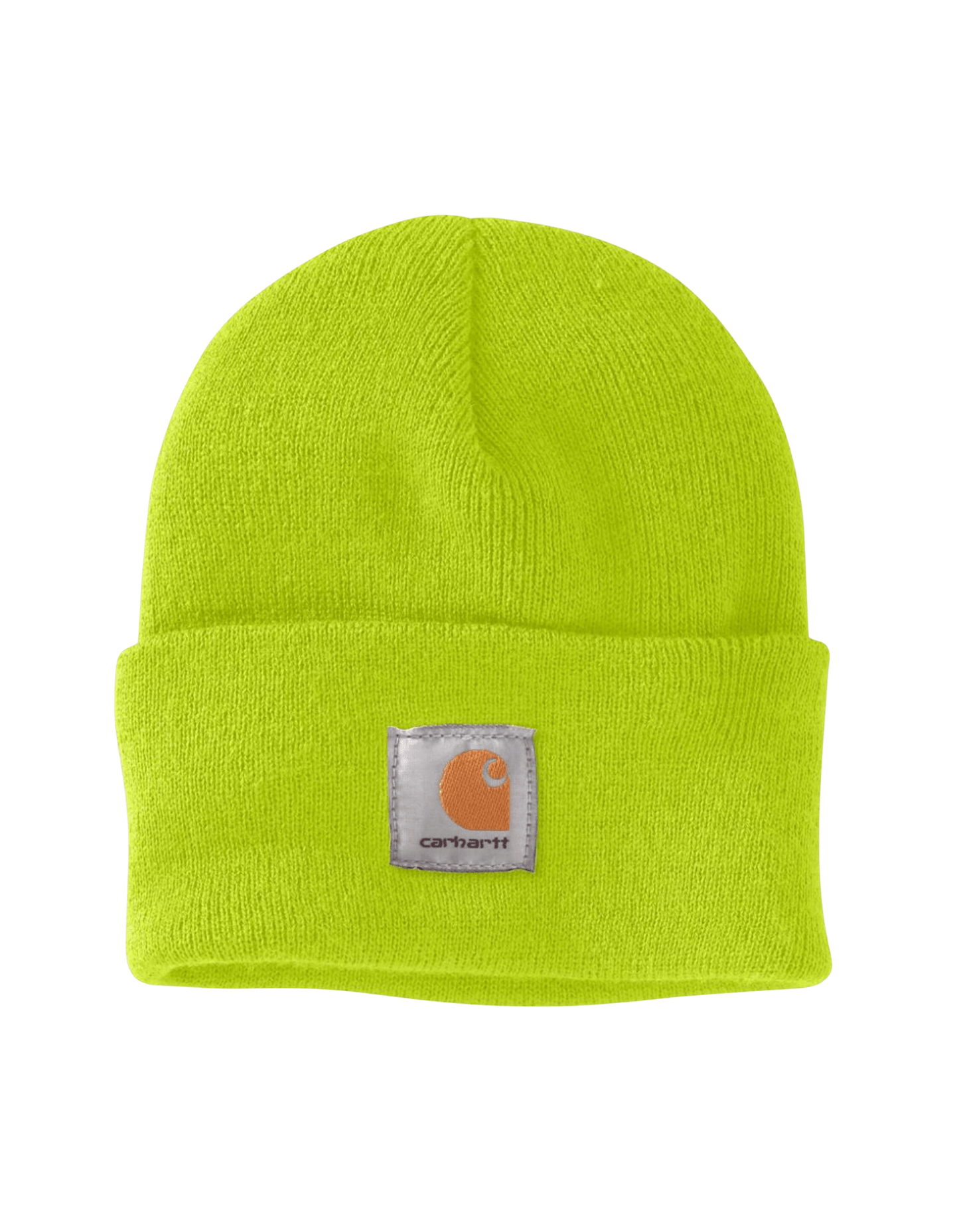 Carhartt Knit Cuffed Beanie (Brite Lime) - City of Bulls Clothing & Apparel-