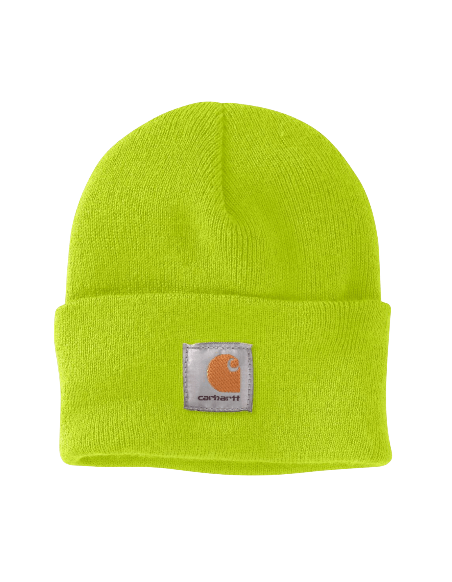 Carhartt Knit Cuffed Beanie (Brite Lime) - City of Bulls Clothing & Apparel-