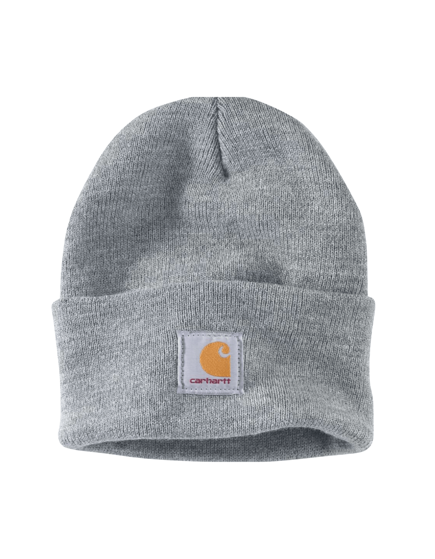 Carhartt Knit Cuffed Beanie (Grey) - City of Bulls Clothing & Apparel-