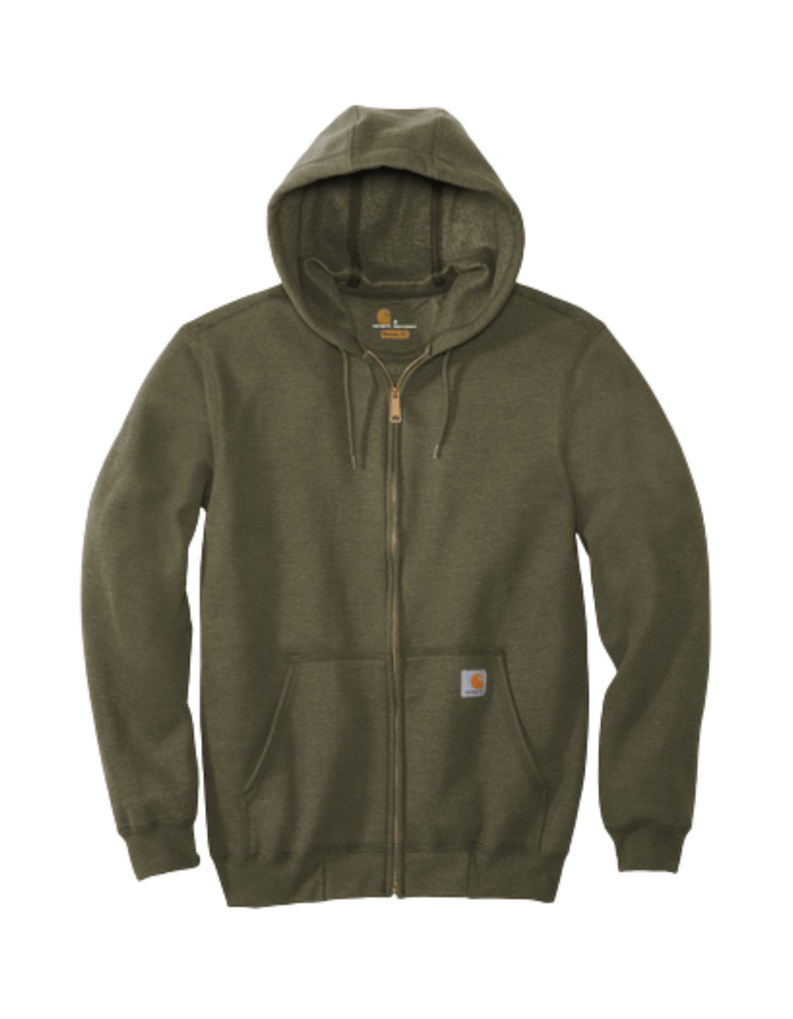 Carhartt Loose Fit Midweight Full Zip Sweatshirt (Moss) - City of Bulls Clothing & Apparel - 