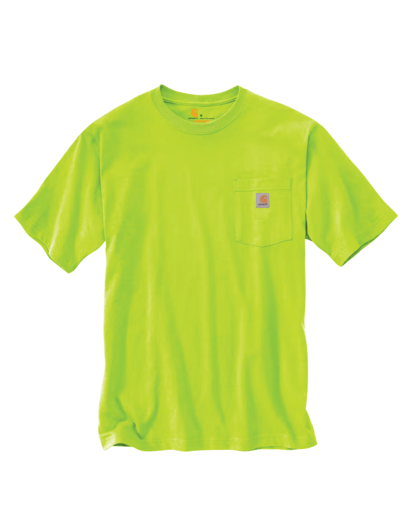 Carhartt Loose fit Short sleeve pocket T-Shirt (Brite Lime) - City of Bulls Clothing & Apparel-