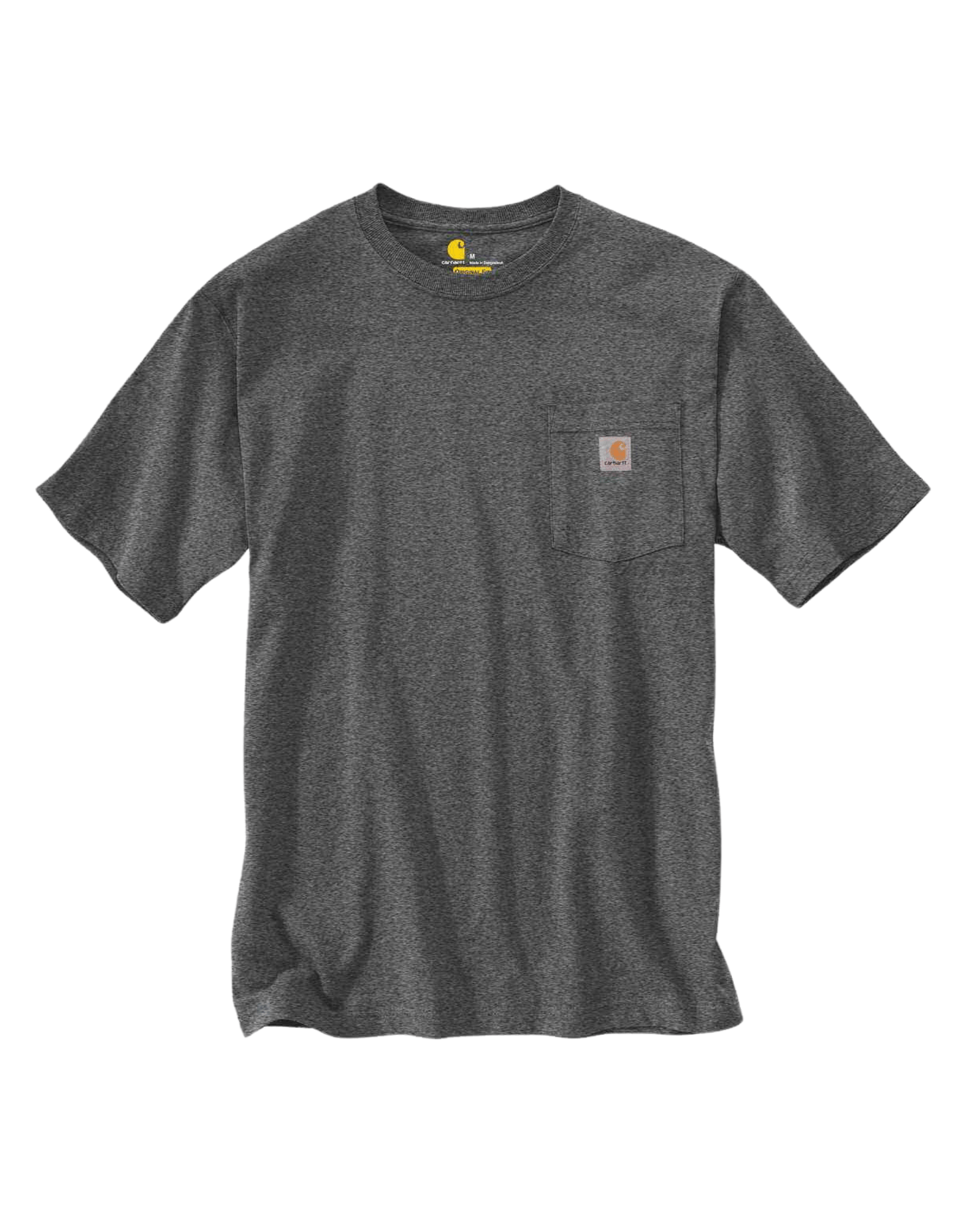 Carhartt Loose fit Short sleeve pocket T-Shirt (Carbon Heather) - City of Bulls Clothing & Apparel-