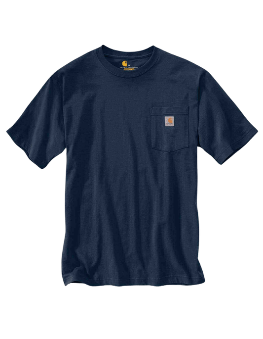 Carhartt Loose fit Short sleeve pocket T-Shirt (Navy) - City of Bulls Clothing & Apparel-