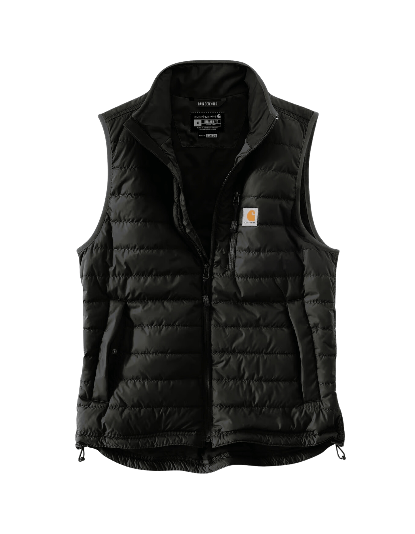 Carhartt Rain Defender Lightweight Insulated vest (Black) - City of Bulls Clothing & Apparel-