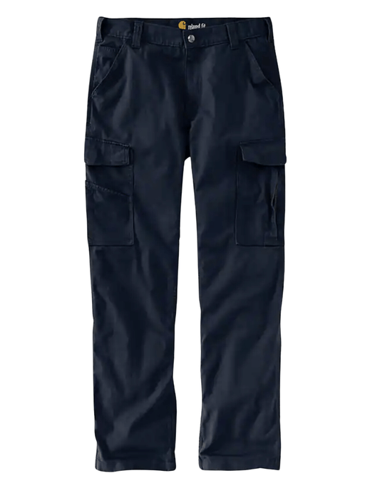 Carhartt Rugged Flex Relaxed Fit Canvas Cargo Pant (Relaxed Fit) Navy - City of Bulls Clothing & Apparel-