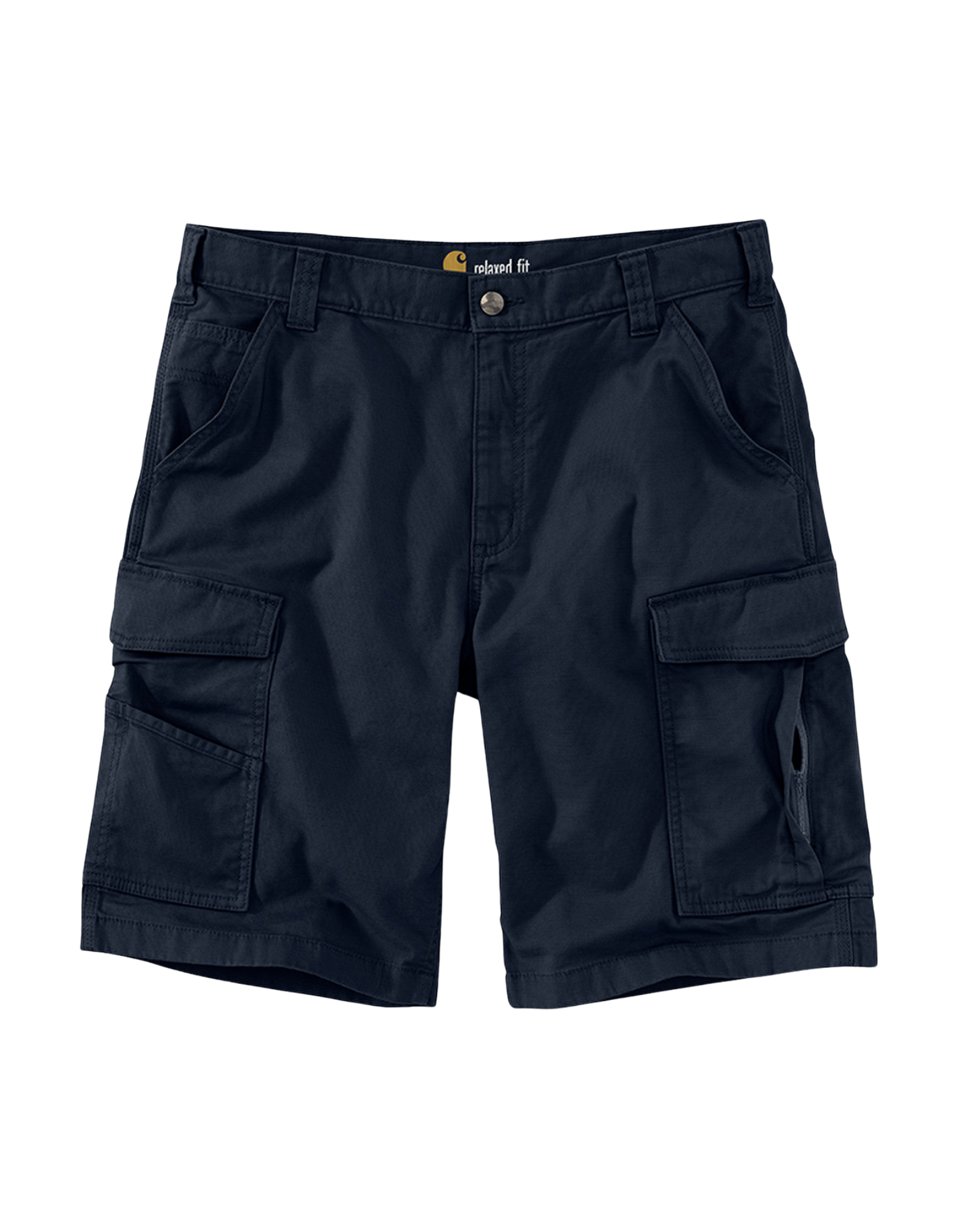 Carhartt Rugged Flex Relaxed Fit Canvas Cargo Short (Navy) - City of Bulls Clothing & Apparel-