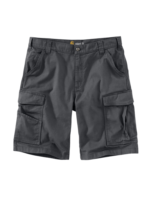 Carhartt Rugged Flex Relaxed Fit Canvas Cargo Short (Shadow) - City of Bulls Clothing & Apparel-