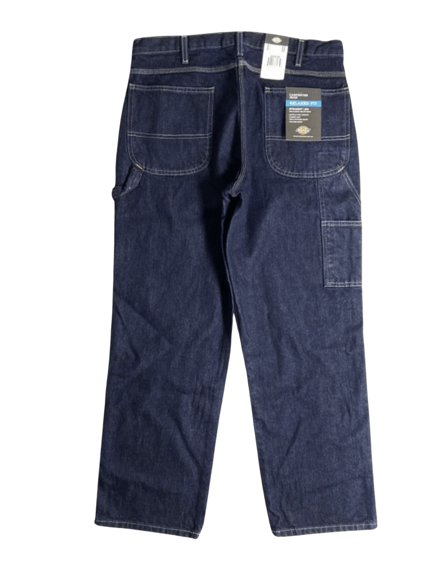 Dickies Duck Carpenter Pants (Rinsed Indigo) - City of Bulls Clothing & Apparel - 