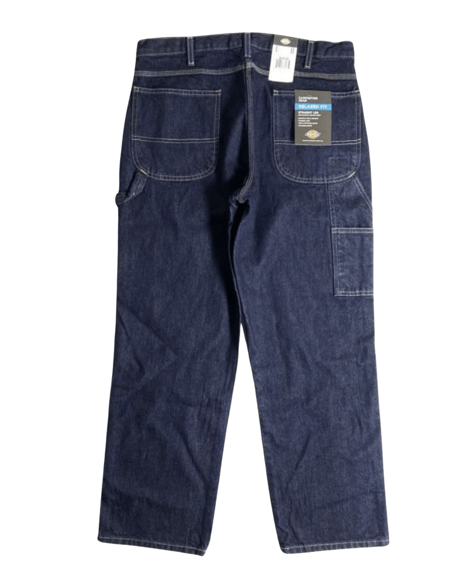 Dickies Duck Carpenter Pants (Rinsed Indigo) - City of Bulls Clothing & Apparel - 
