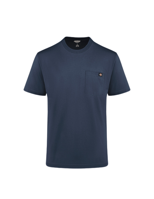 Dickies Heavyweight Crewneck Pocket Tee (Navy) - City of Bulls Clothing & Apparel - 